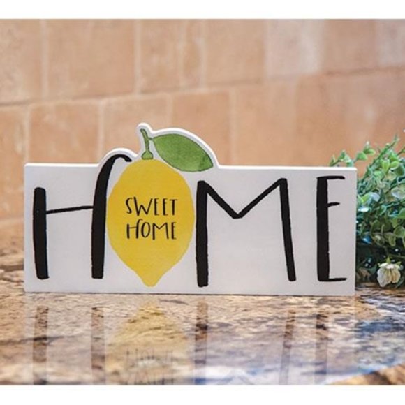 Other - NWT Home Sweet Home Lemon Sign